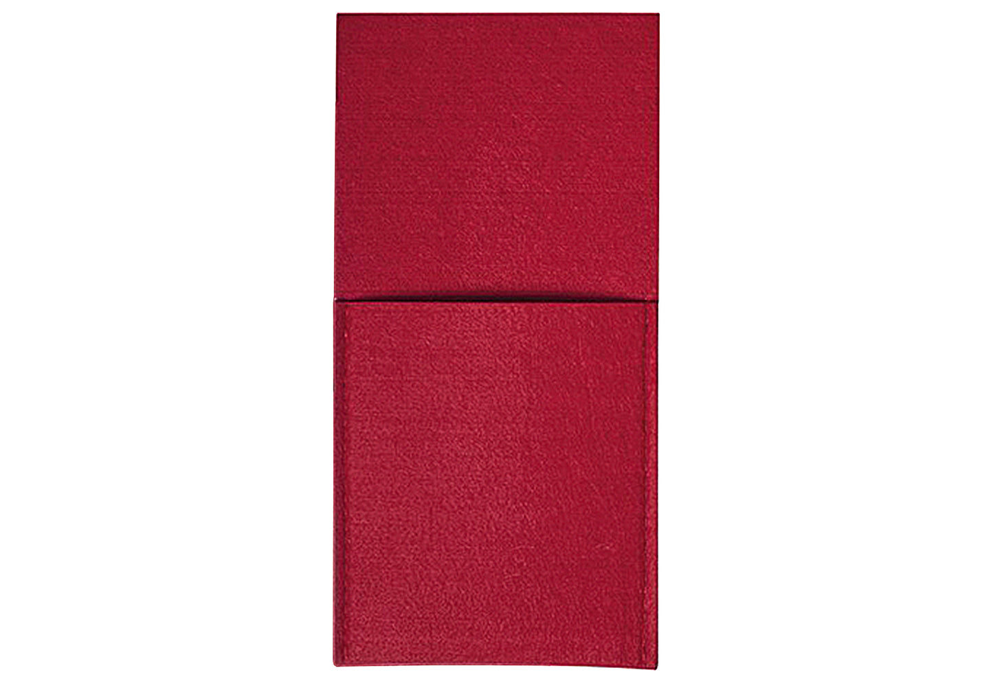 Bestecktasche Cozy rot 4Stück