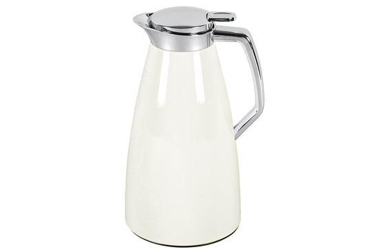 Isolierkanne Plaza Quick Tip 1l weiß