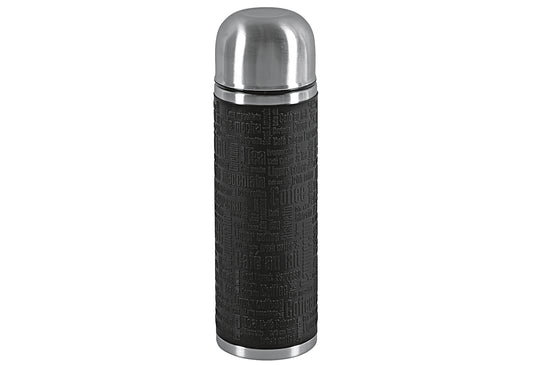 Isolierflasche Senator 1 l Manschette schwarz