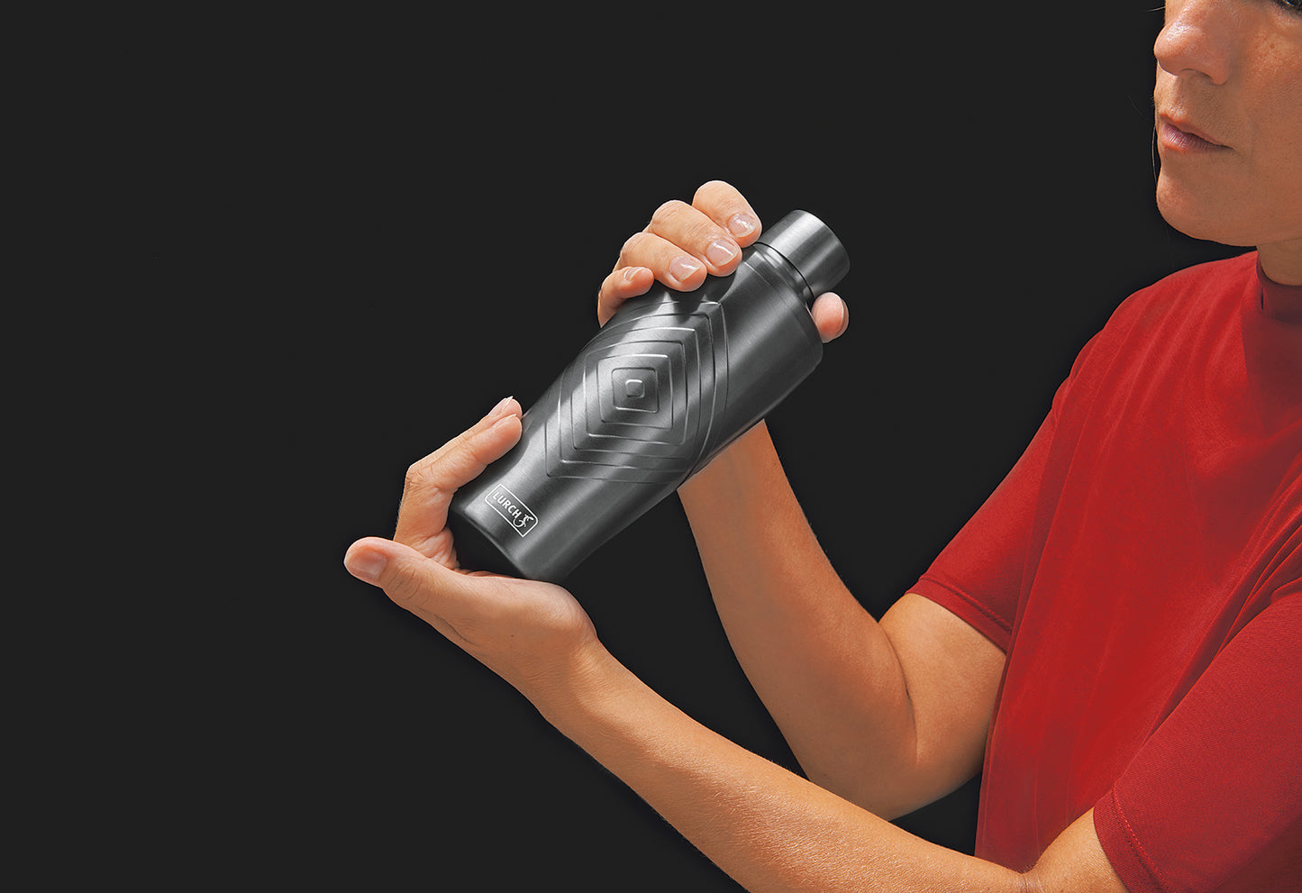 Cocktailshaker smokey grey 600ml