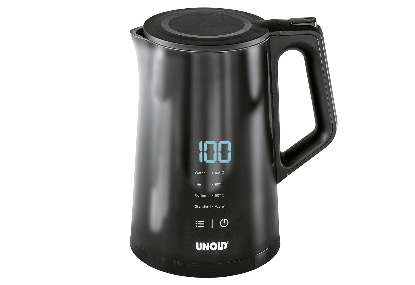 Wasserkocher 18010 Edelstahlgehäuse 1,5 l 2200 W weiß