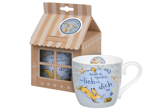 Kaffeebecher Sammeltasse Nr.1 Weisst du eigentlich wie lieb ich dich hab
