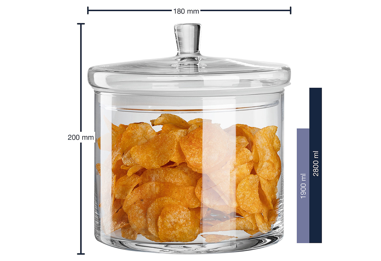 Vorratsdose Top 20cm Ø18cm