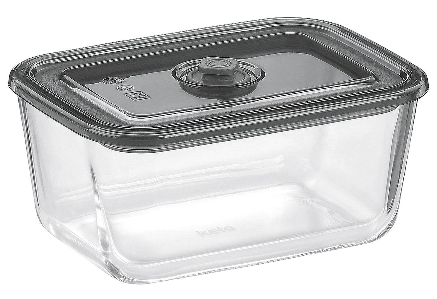 Vorratsdose Aurelia 1400ml 19,8x14,3cm H: 8,8cm transparent
