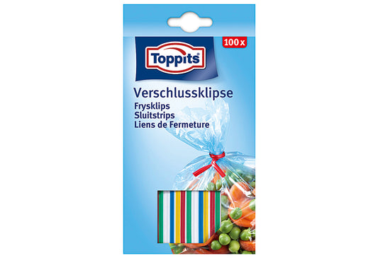 Verschlußclips 100er Karte
