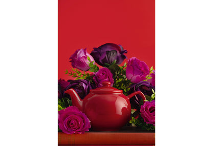 PRICE&KENSINGTON Teekanne mit Teesieb 1,1l 6 Tassen rot