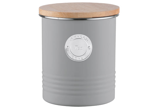 LIVING COLLECTION Vorratsbehälter Tee 1l pastellgrau
