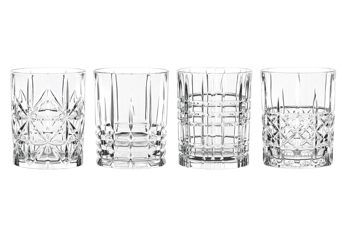 Whiskybecher Highland 345ml H:10,2cm 4er Set
