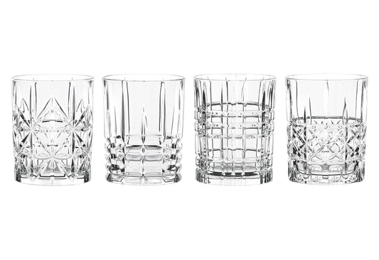 Whiskybecher Highland 345ml H:10,2cm 4er Set