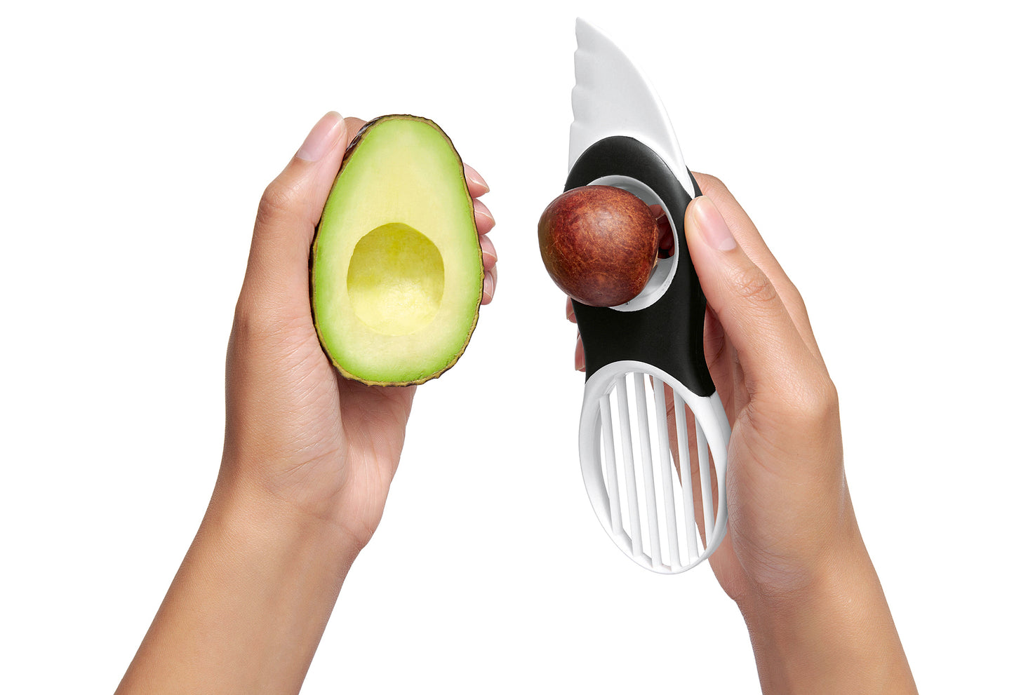 Avocadoschneider 3in1 weiß
