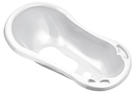 Badewanne mit Stöpsel 84cm weiß