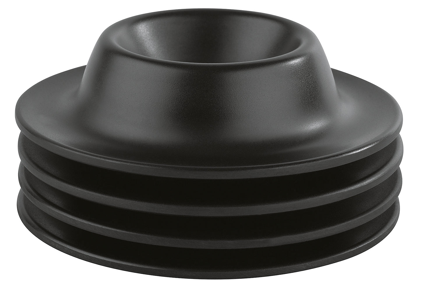 Eierbecher Melamin Ø8,5cm 4er Set schwarz matt