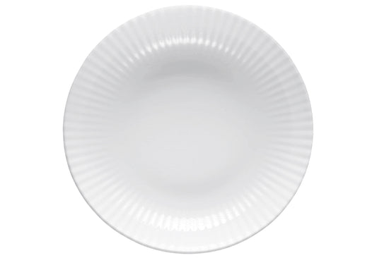 Teller tief Relief weiß 22cm 2Stück