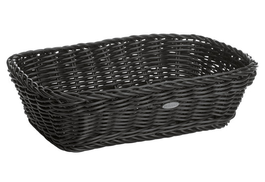 Korb rechteckig 31x21x9cm schwarz