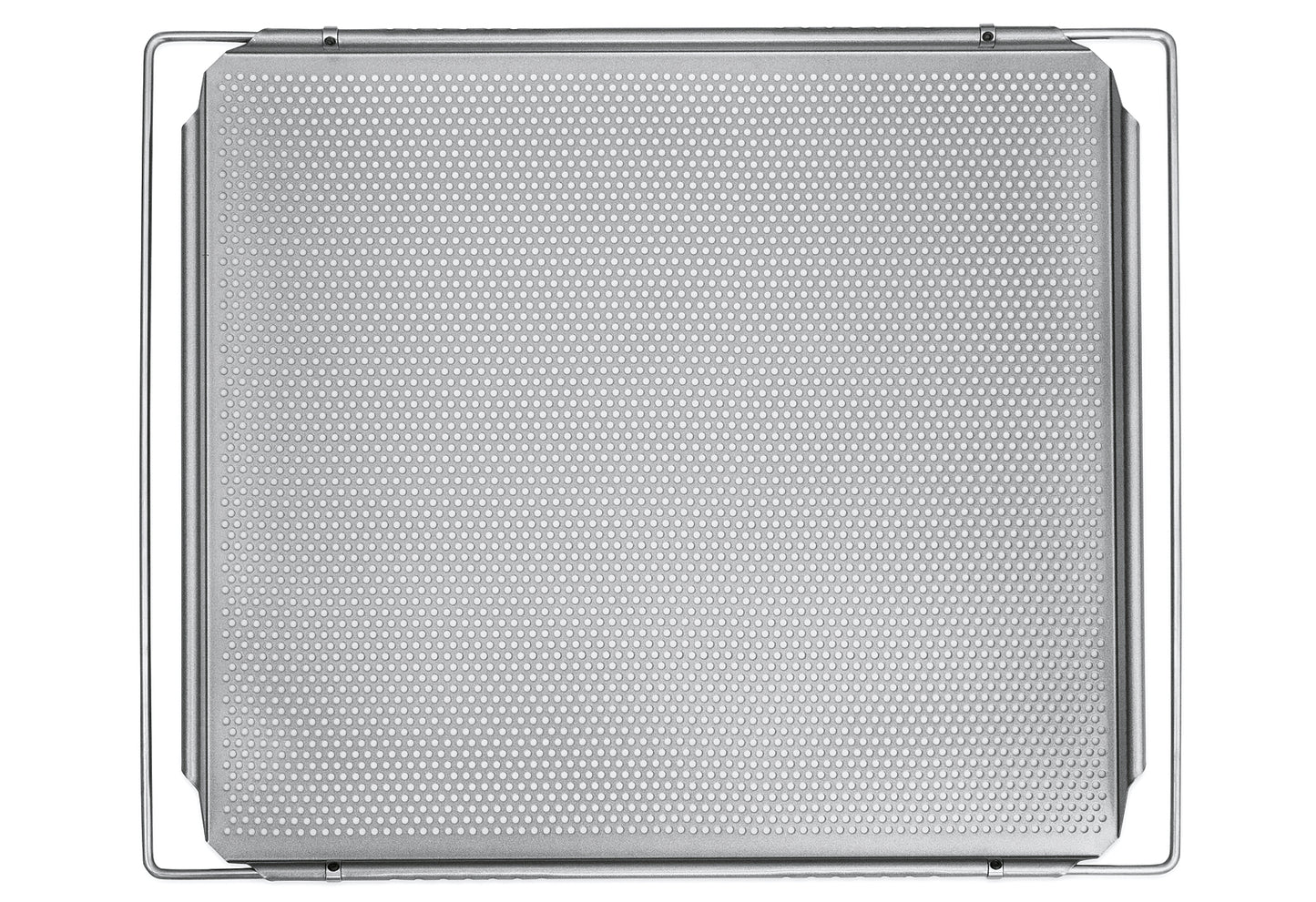 Herdbackblech 40x35cm mit Spezial-Lochung silber