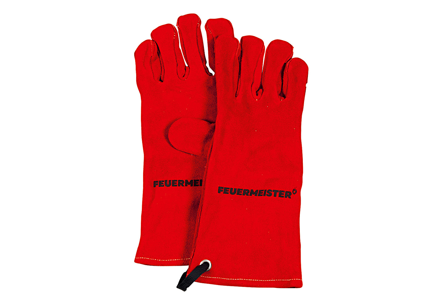® Grillhandschuh Leder Gr.10 rot 1Paar