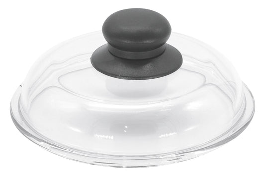 Glasdeckel mit Kunststoffknopf Ø16cm