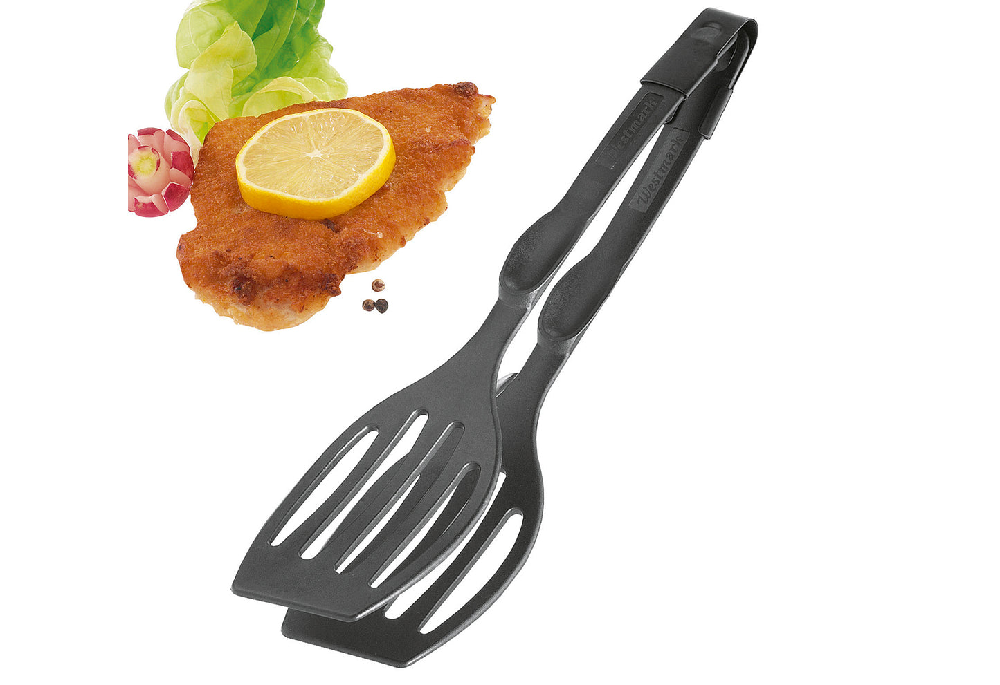 Küchenwender Duetto-Flonal 30cm schwarz