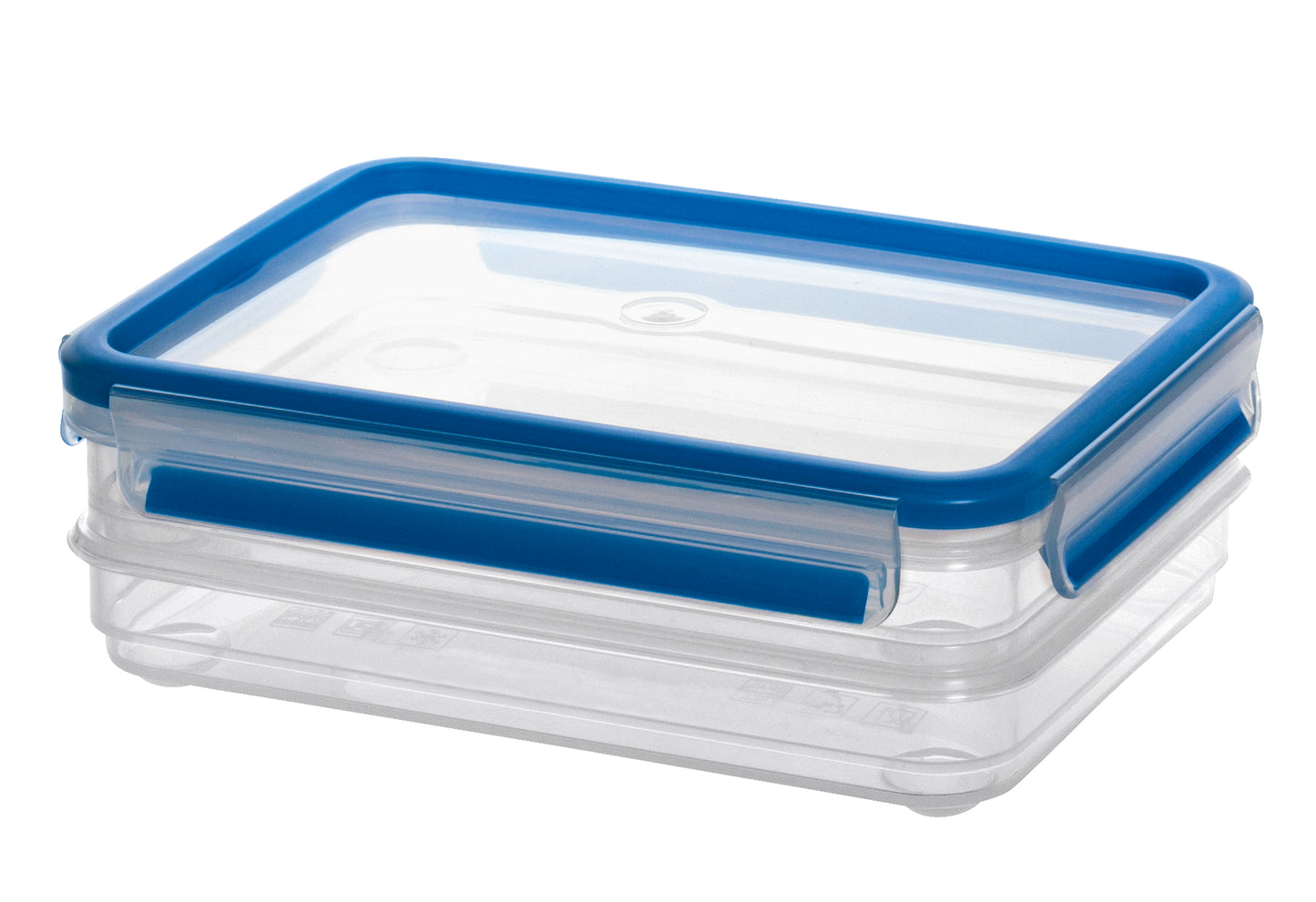 Aufschnittbox Clip & Close 2x0,6l 2teilig
