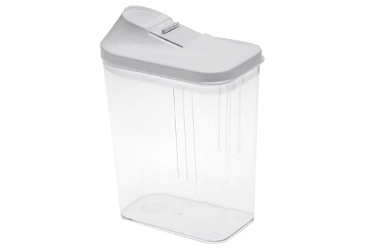 Vorratsdose Schüttdose 1 l 11x6,5x19cm weiß