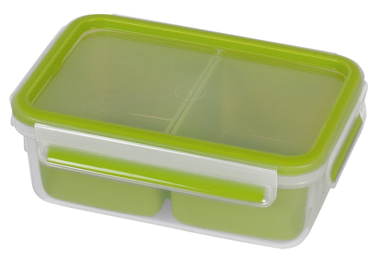 Clip & Go Snack rechteckig mit Einsätzen 1,0l