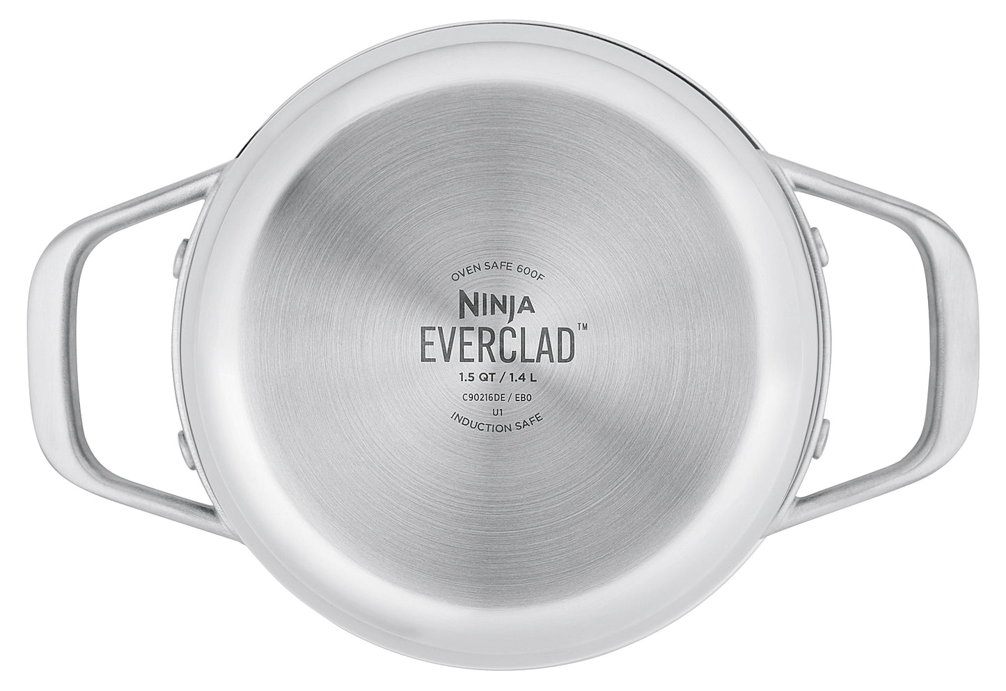 Bratentopf Ø16cm EverClad Edelstahl