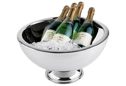 Champagnerkühler Edelstahl 10,5 l 24cm Ø44cm