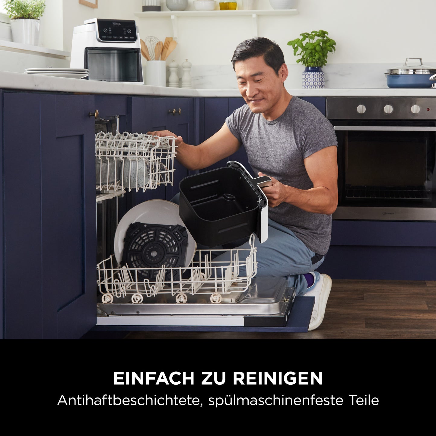 Ninja AF180EUWH Max Pro Heißluftfritteuse 6,2 L