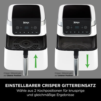 Ninja AF180EUWH Max Pro Heißluftfritteuse 6,2 L