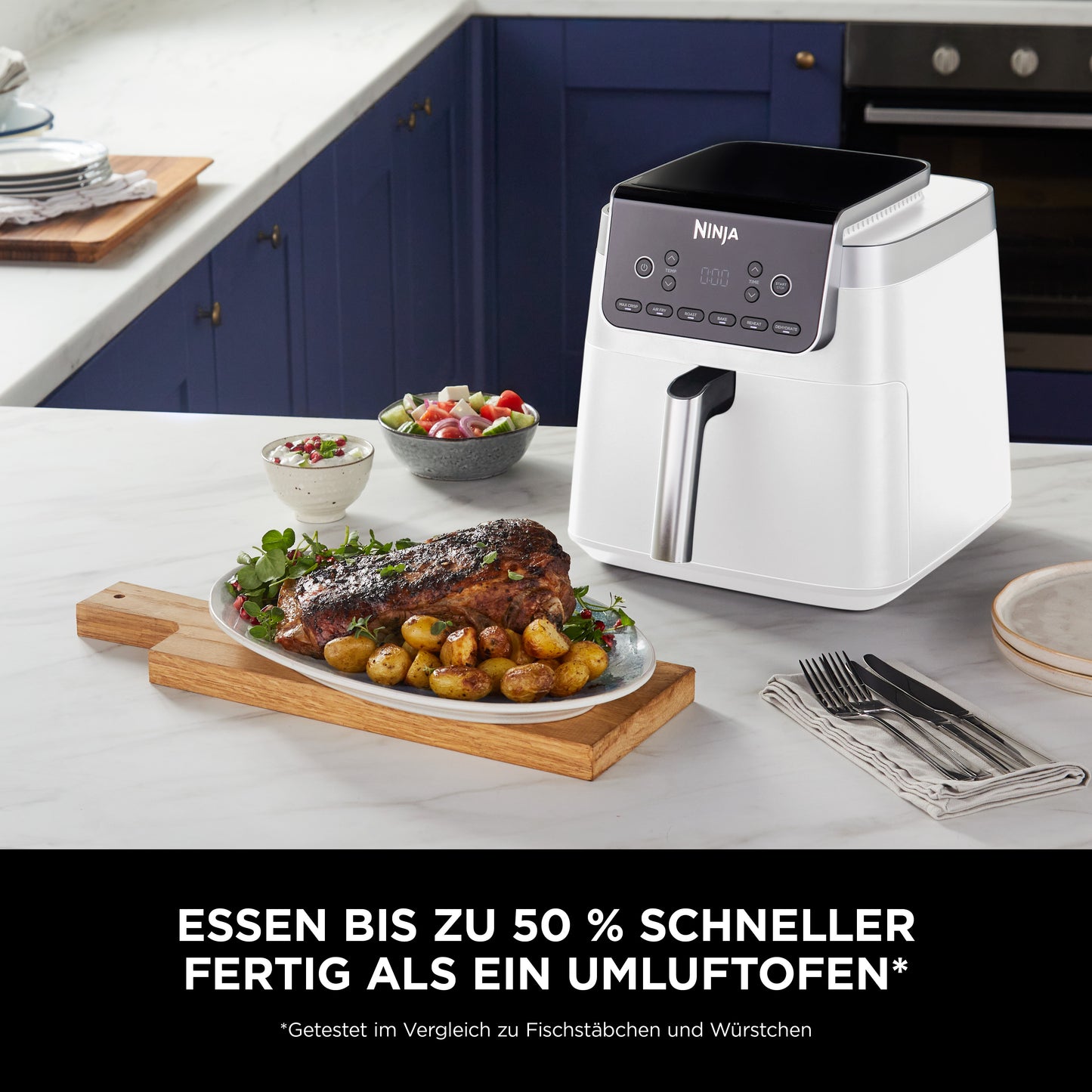 Ninja AF180EUWH Max Pro Heißluftfritteuse 6,2 L