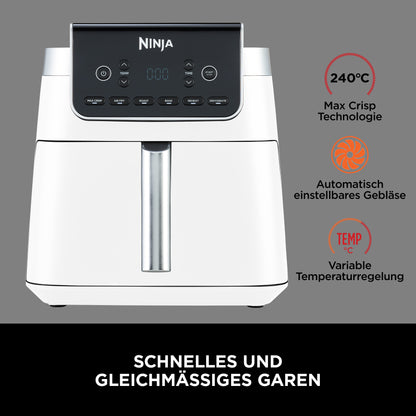Ninja AF180EUWH Max Pro Heißluftfritteuse 6,2 L