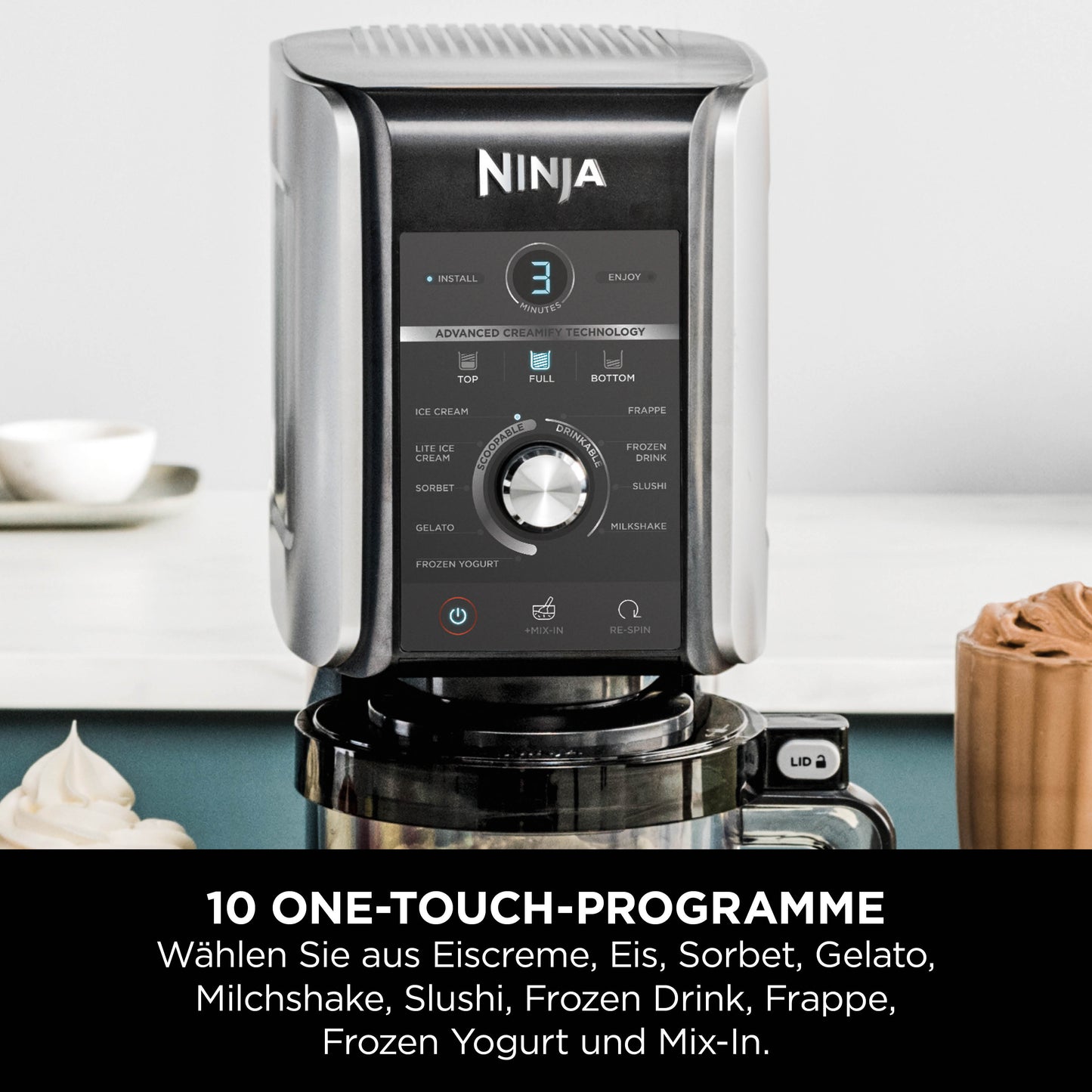 NC501EU Eismaschine Creami Deluxe 10in1