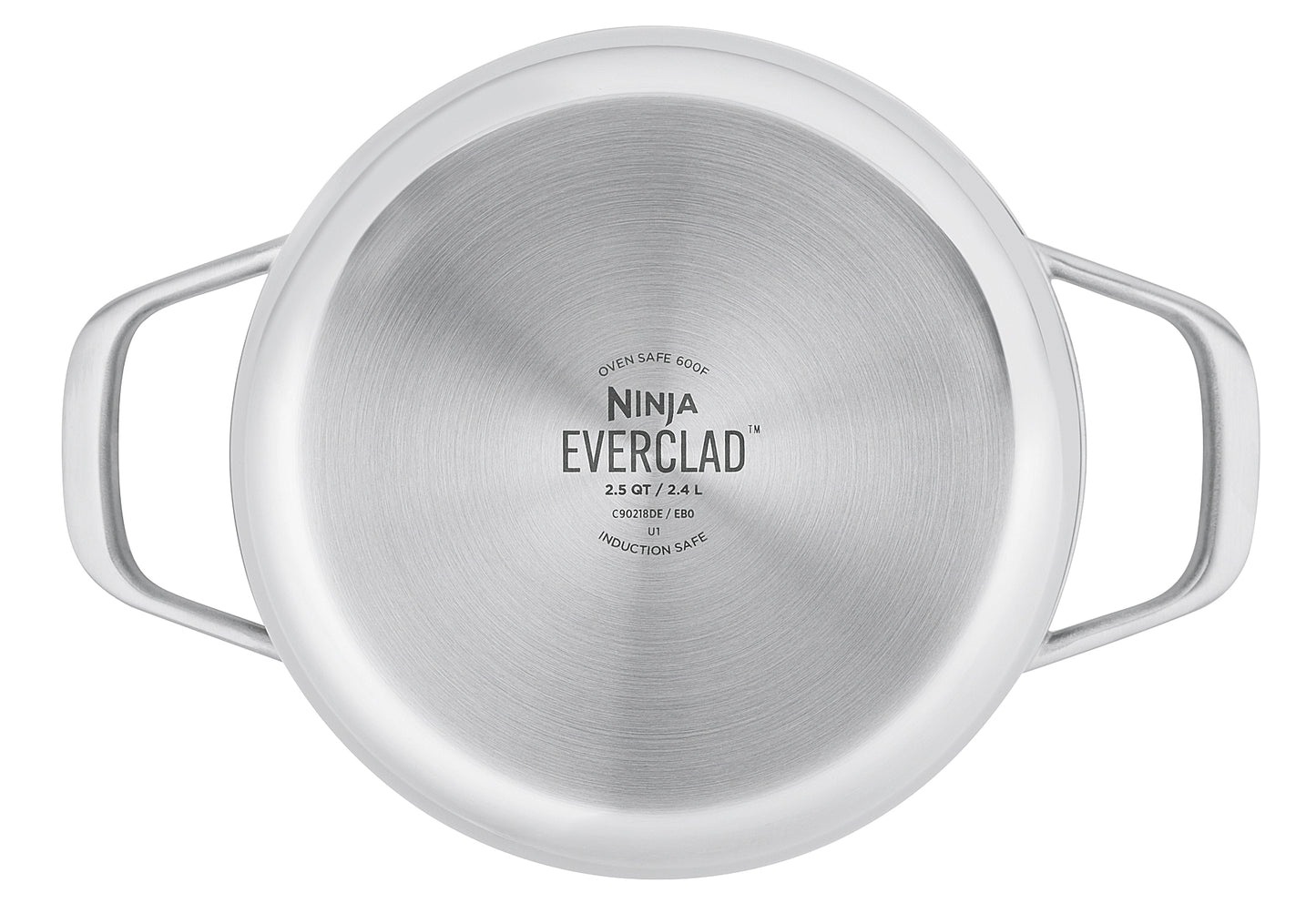 Bratentopf Ø18cm EverClad Edelstahl