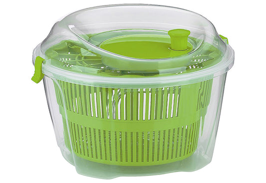 Salatschleuder Mailin 4,4l Ø24,5cm H: 17,5cm transparent/grün