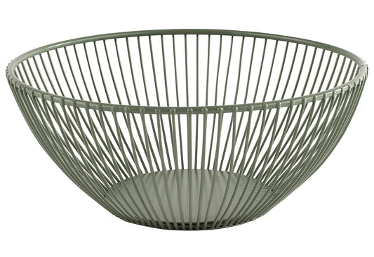 Brot-/Obstkorb Svart 20cm smokeygrün