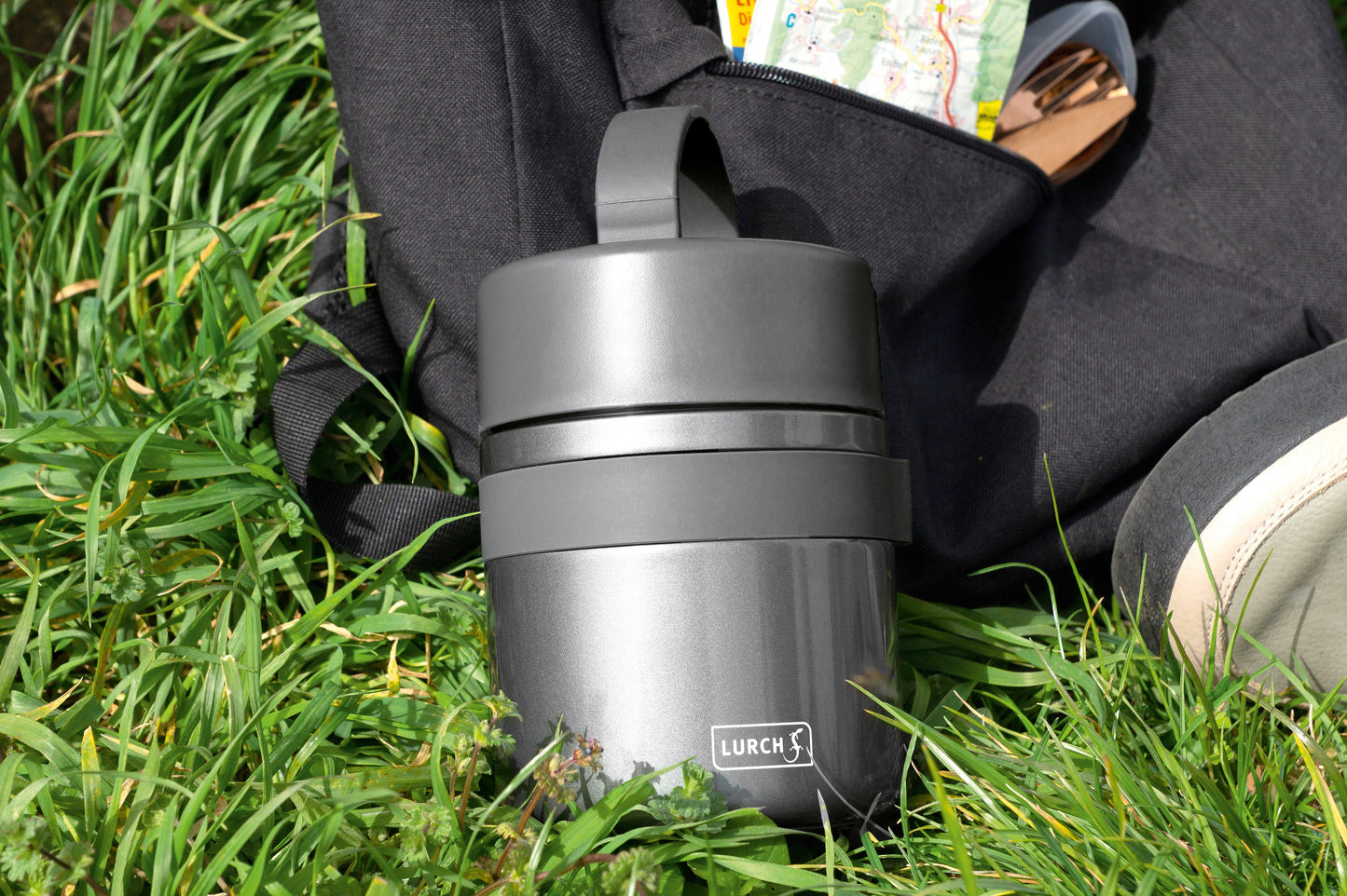 Speisegefäß Iso-Pot 2.0 500ml grau/metallic