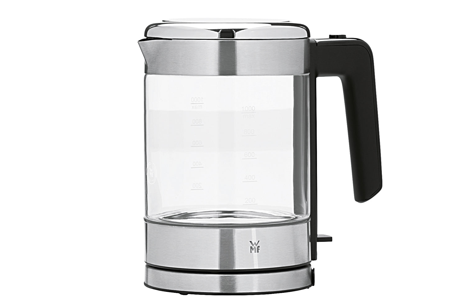 413190011 Glas-Wasserkocher KÜCHENminis® Inhalt: 1l cromargan
