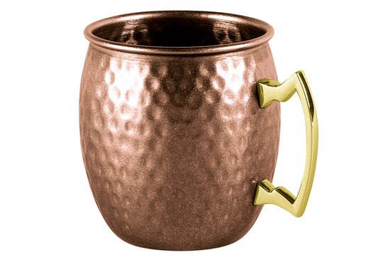 Becher Moscow Mule bauchig Edelstahl/Kupferlook 550 ml