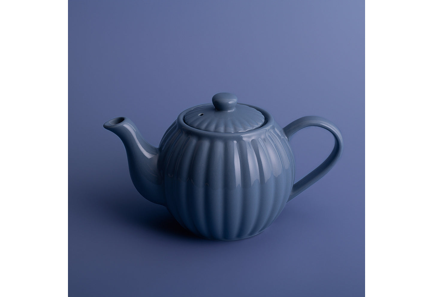 Teekanne Luxe 6 Tassen 1,1l blau