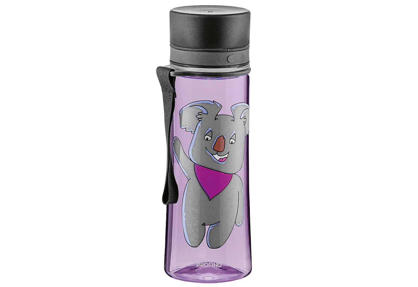 Trinkflasche Infuze 350ml lila mit Print Koala