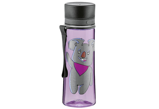 Trinkflasche Infuze 350ml lila mit Print Koala