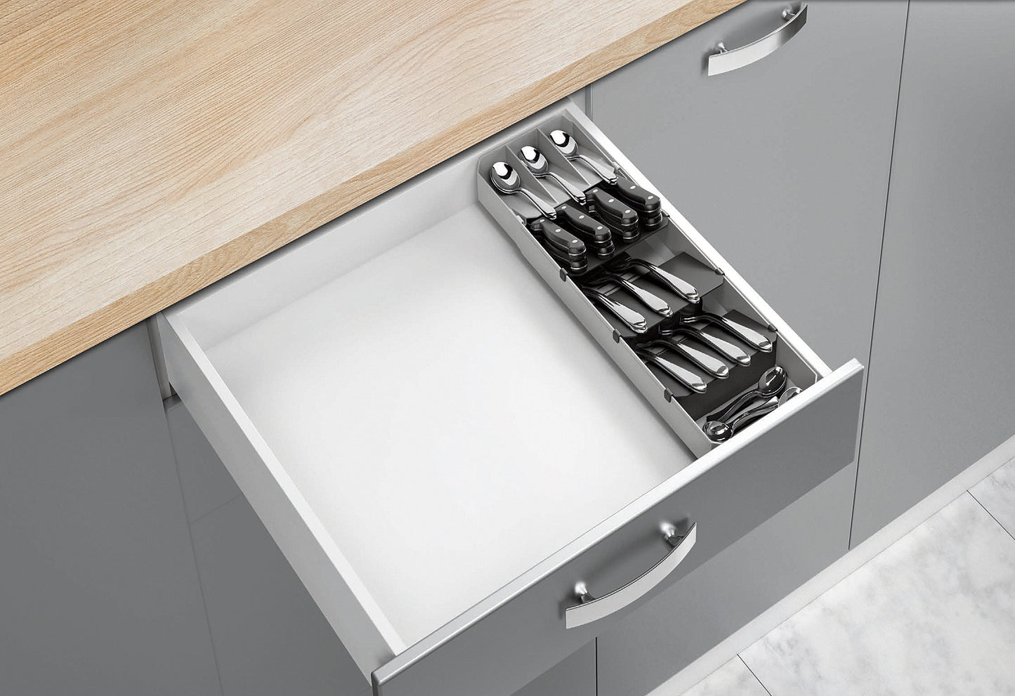 Besteck Organizer Uni-Fit verstellbar