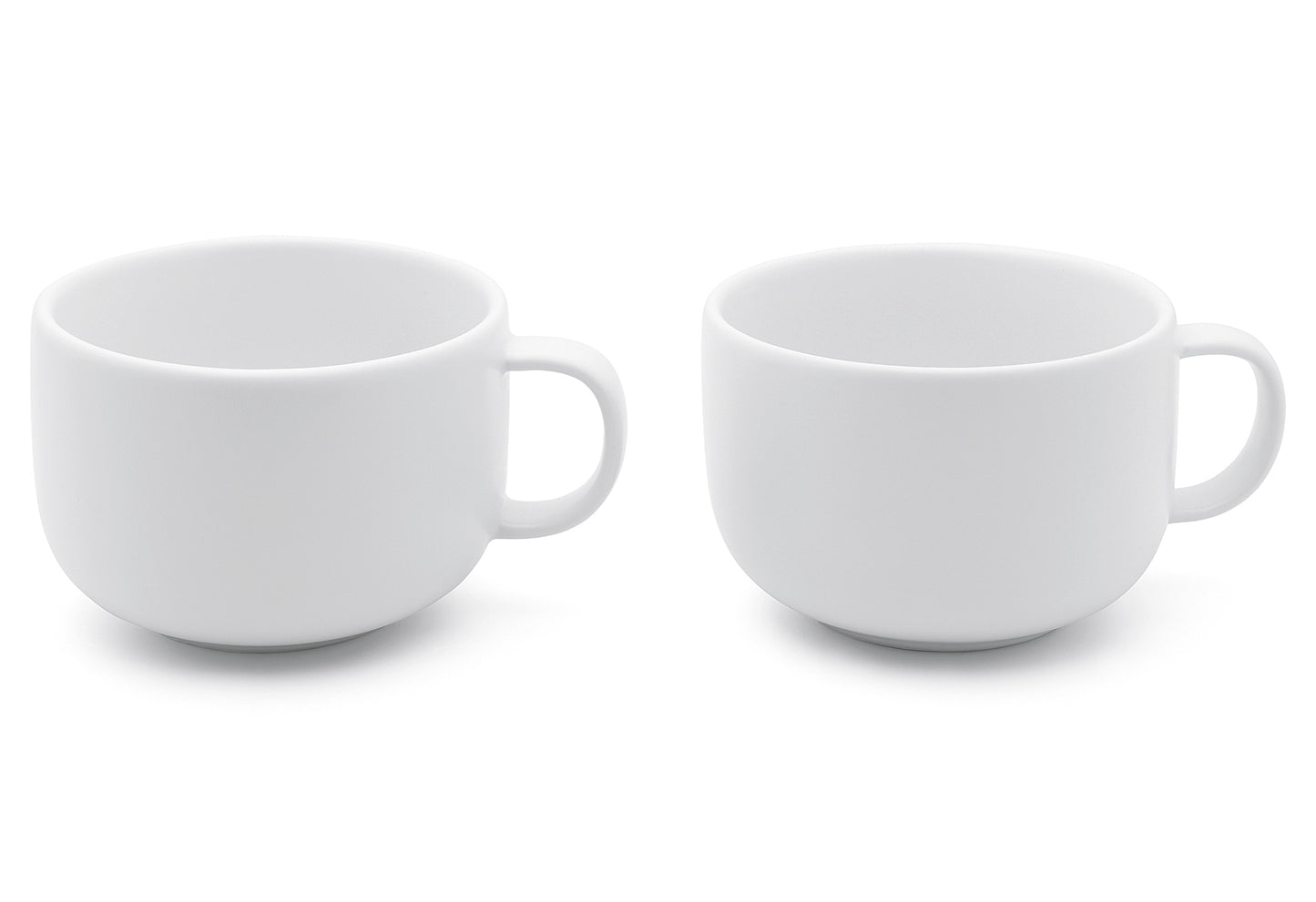 Teebecher Umea mit Untersetzer 250ml 2er Set weiß