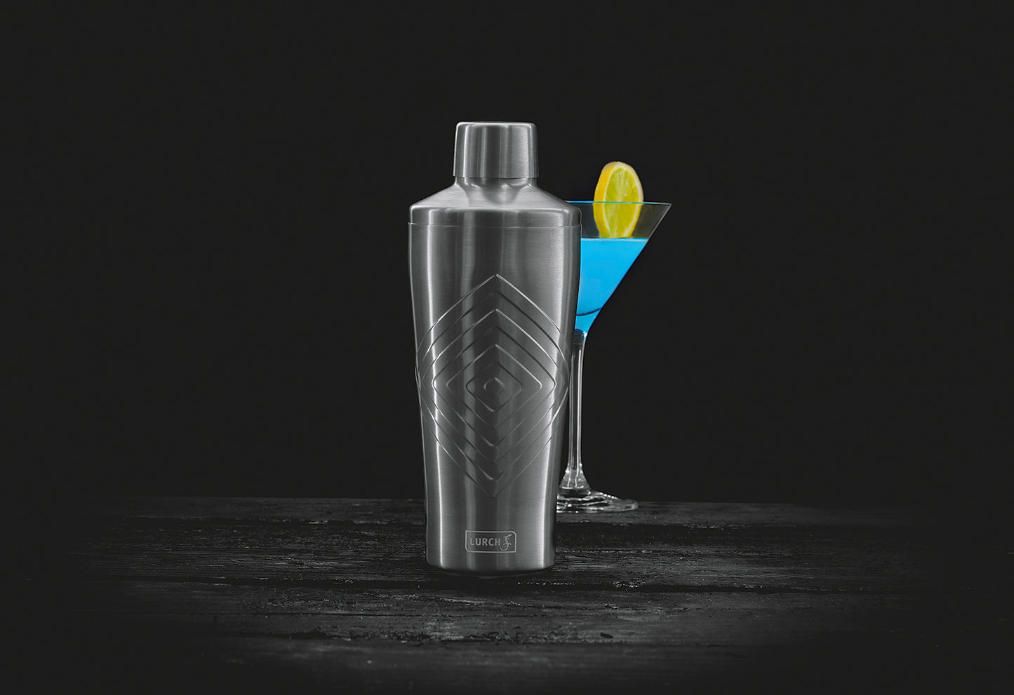 Cocktailshaker smokey grey 600ml
