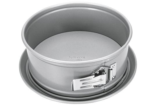 Springform Ø20 cm H7cm mit Flachboden silber - Ruder Home GmbH