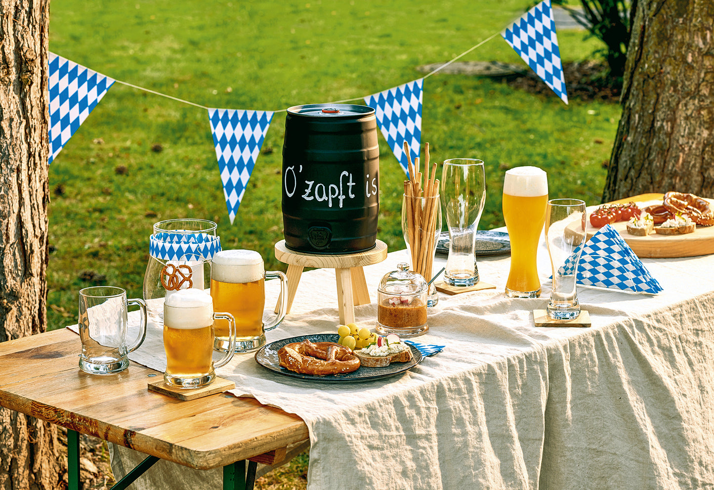 Weizenbierglas Taverna 33cl H21cm Ø6,7cm 2er Set