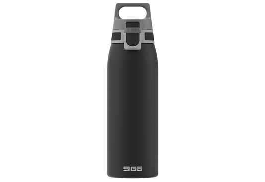Edelstahlflasche Shield One Black 1l