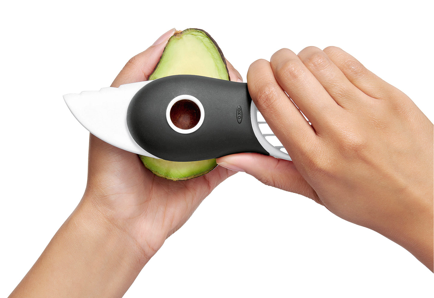 Avocadoschneider 3in1 weiß