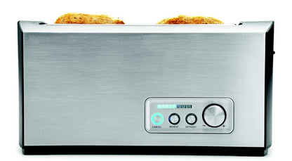 42398 4-Scheiben-Doppel-Langschlitz 1500 Watt Edelstahl