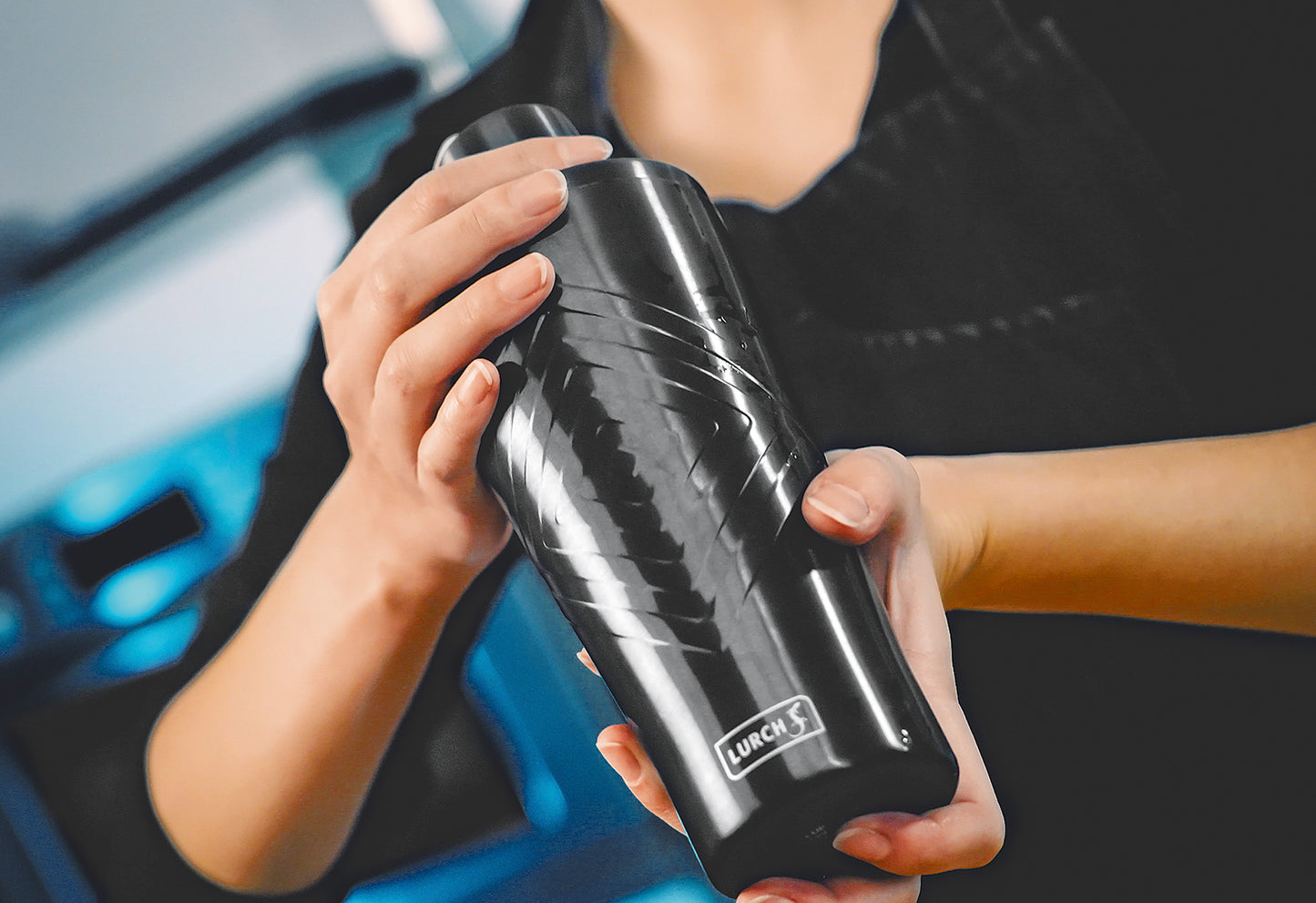 Cocktailshaker smokey grey 600ml